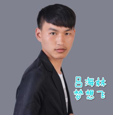 华语大陆男歌手吕海林,2016年发行首张单曲《梦想飞》全网首发.