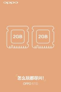 R7s 4GB运行内存举例