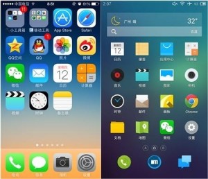 Flyme3.0与IOS7交互