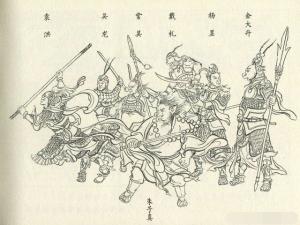 梅山七怪画像