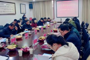 许平汝漯14个联盟学校在郏县二高召开成绩分析会