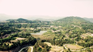 琳琅山风景区航拍