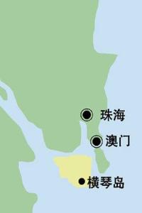 横琴岛系列地图