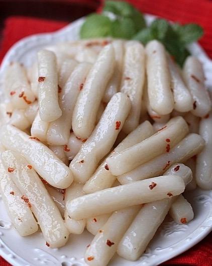 桂花白糖甜菜条