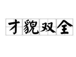 才貌双全 - 搜狗百科