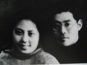 鲁歌与妻子鲁琪