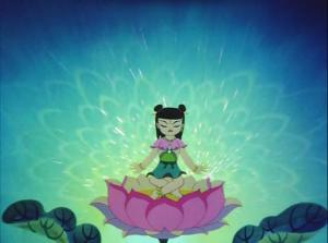 《哪吒闹海》哪吒莲花化身