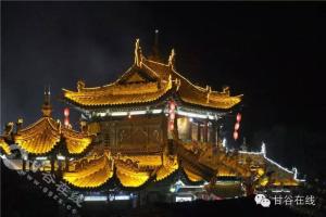 善华寺夜景