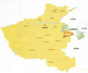 柘城在河南及商丘的位置