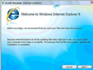Internet Explorer 8