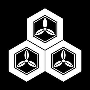 三重龟甲三叶纹