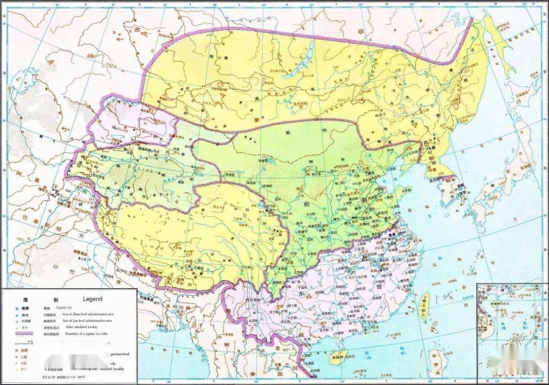 东晋行政区划