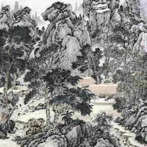 游新民书画作品