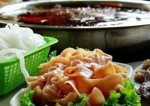 各式狗肉火锅成品
