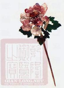 牡丹发簪