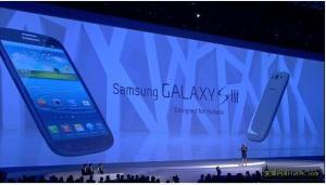 Galaxy S III发布会现场