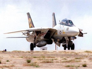 一架F-14D属于VF-31“雄猫人”航空团