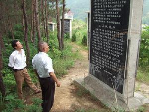 太平畈乡耿家畈村的月亮山上