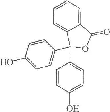 酚酞结构式