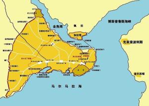 君士坦丁堡和金角湾