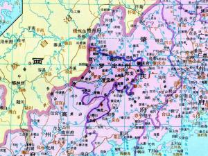 清罗定州地图