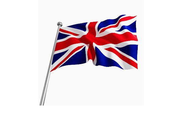 英国国旗手工图片