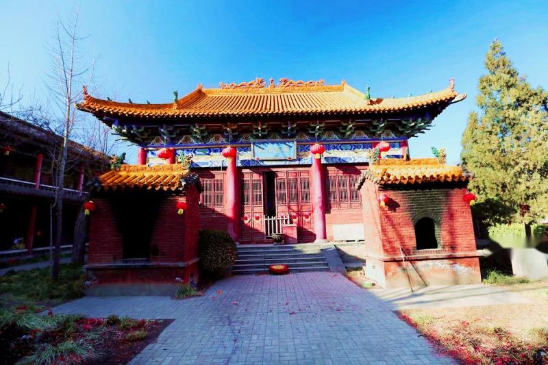 圆觉殿背面