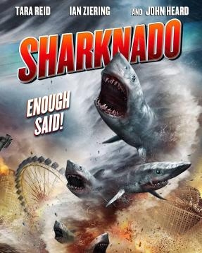 《驚天鯊龍捲》 又名《龍捲鯊》(sharknado) ,是以搞笑為主的美國災難