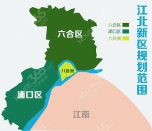 江北新区规划范围