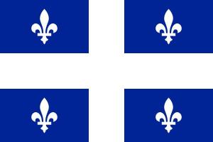 魁北克鸢尾花国旗