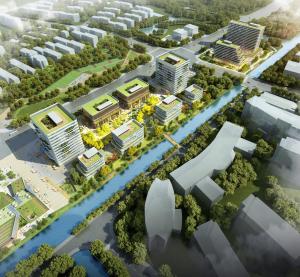 市北区块链生态谷概念图