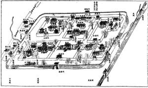 兴庆宫平面图