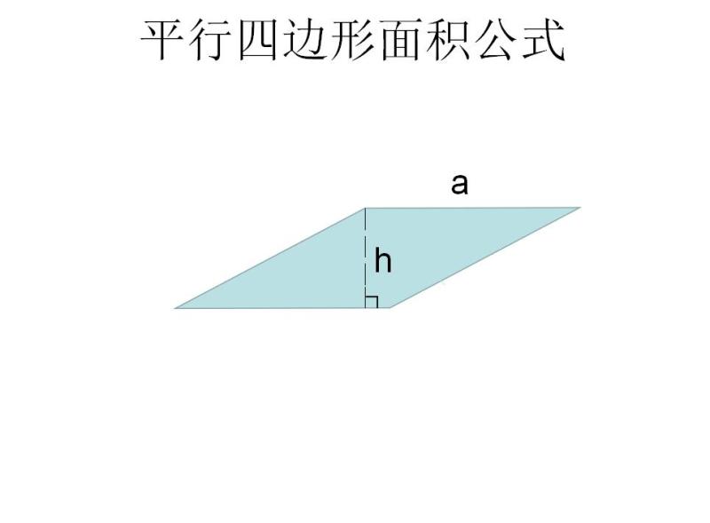 面积公式 搜狗百科