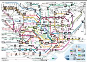 都营地下铁线路图