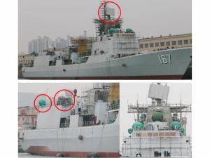 深圳号驱逐舰改装雷达火炮