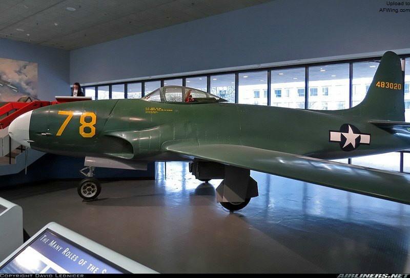 史密森学会保存的XP-80原型机