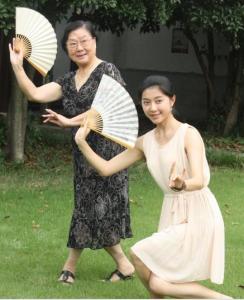 单雯与师傅张继青