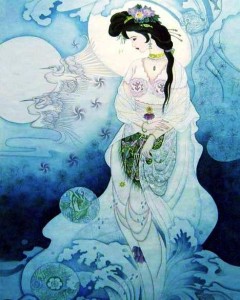 宓妃传说中洛水女神