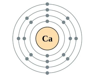 钙原子的结构示意图图片
