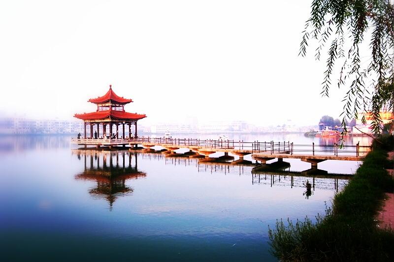 曹县南湖公园图片图片