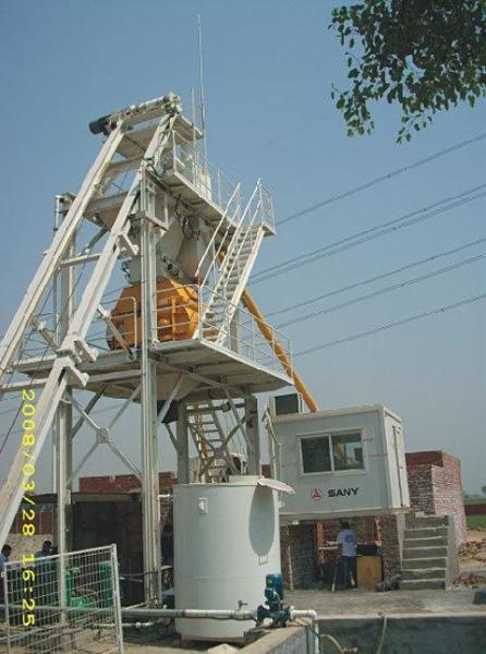三一HZS60搅拌站参与巴基斯坦住宅工程