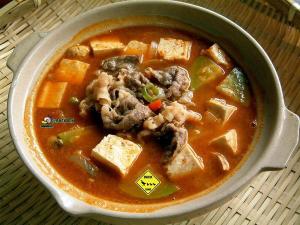 蔬菜烩豆腐
