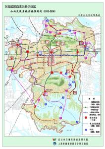 武汉光谷有轨电车线路总规划图