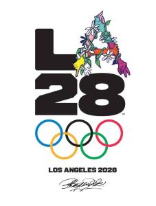 2028洛杉矶夏季奥运会与残奥会会徽