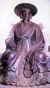 明 张三丰铜像