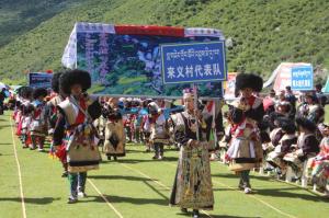 2017年8月30日金东乡首届农牧民运动会开幕
