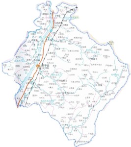 新干县地图