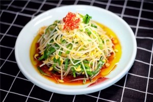 凉拌豆芽