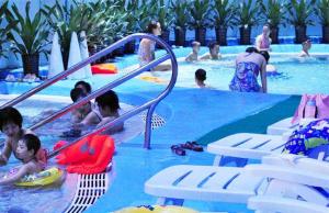 泡泡池——水立方嬉水乐园实景图片