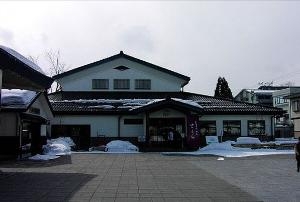 秋田县角管火车站